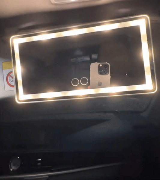 Miroir à LED pour voiture