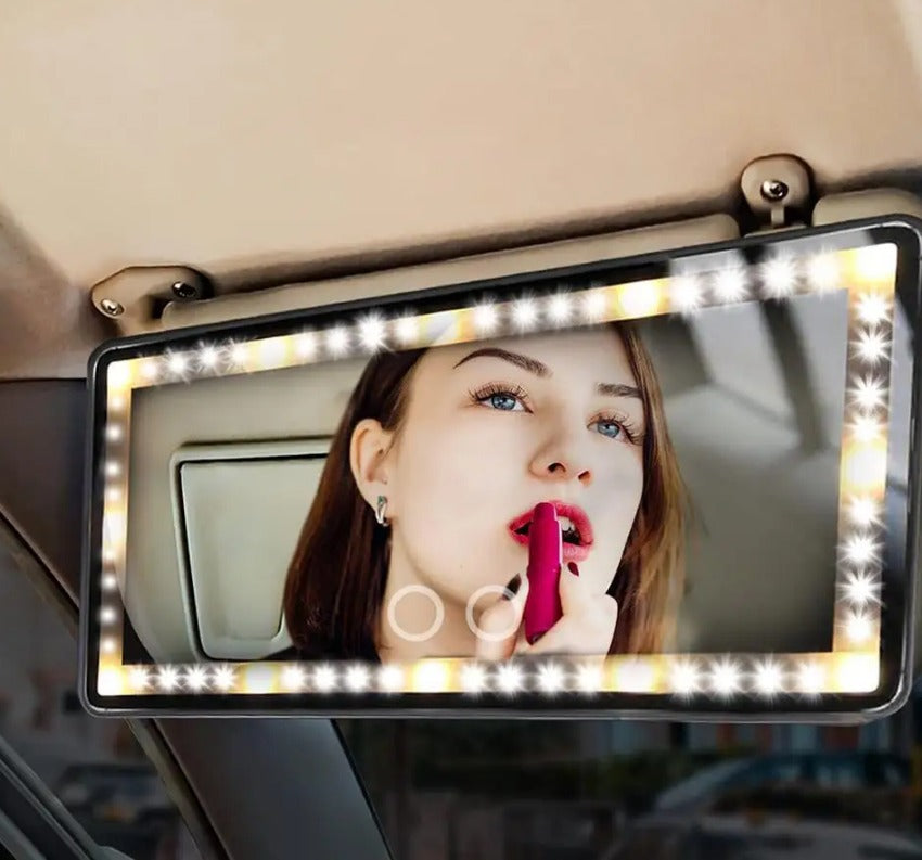 Miroir à LED pour voiture